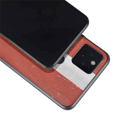 Latvia Flag Distressed Google Pixel 5 Skin